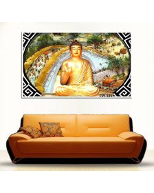 Tranh canvas treo tường nghệ thuật Đức Phật CVS885